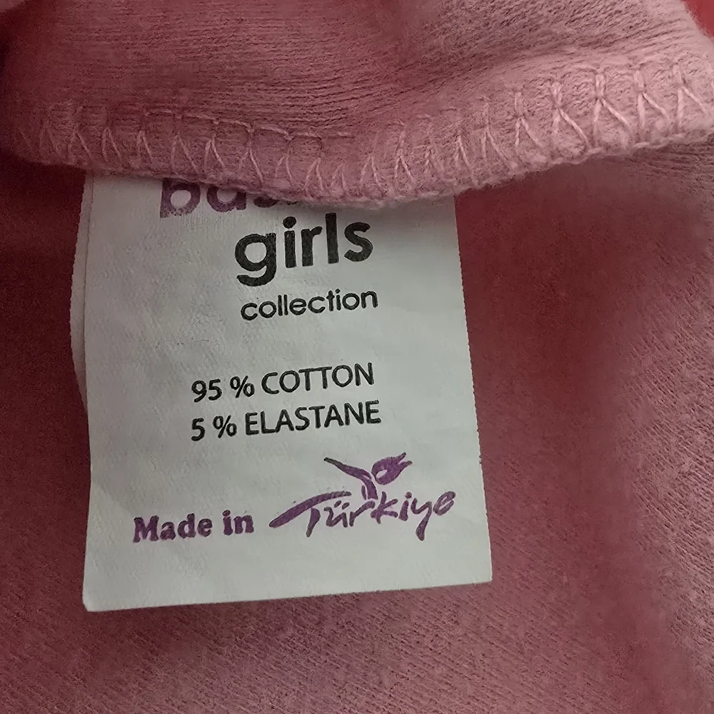 Girls Pink And White Mock Neck Long Sleeve Tops Bundle - Picture 8 of 12